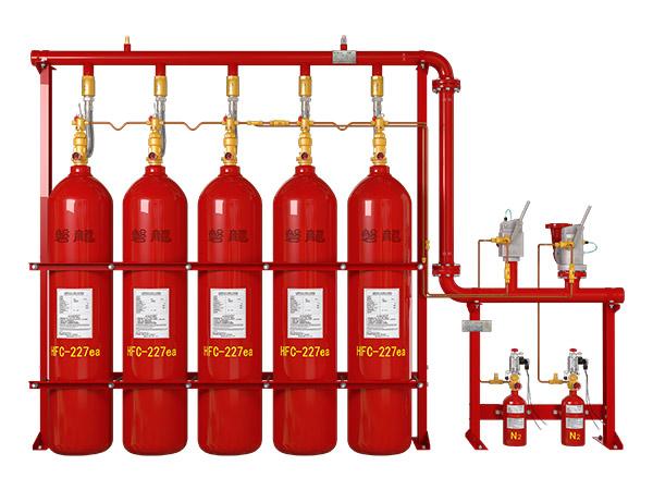 七氟丙烷灭火系统（有管网，5.6MPa）